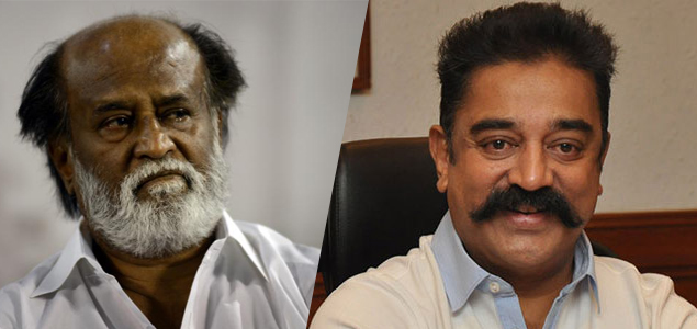Rajinikanth says Kamal Haasan is the Nadigar Thilagam for this generation