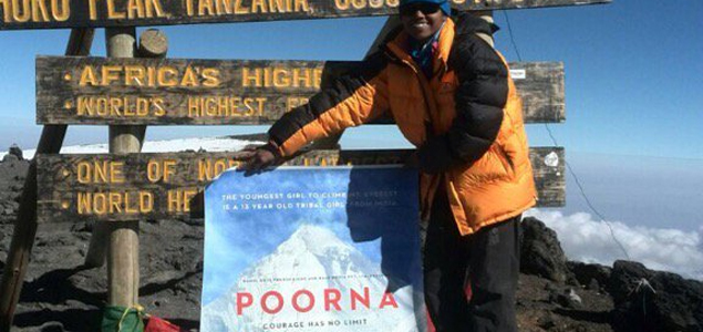 First look of Poorna unveiled on Mount Kilimanjaro