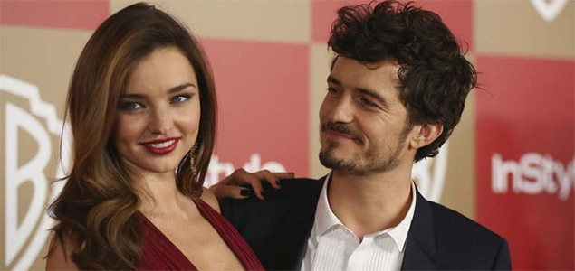 Orlando Bloom warned Miranda Kerr about his naked images