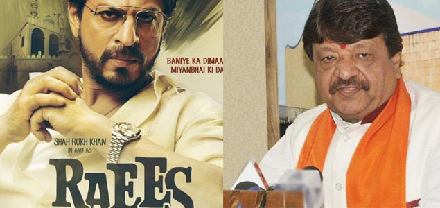 BJP s Kailash Vijayvargiya targets Raees SRK again nowrunning