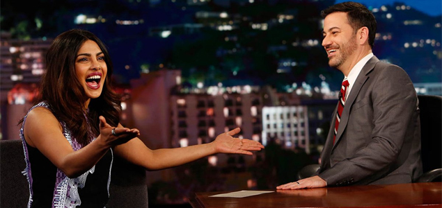 Priyanka Chopra appears on Jimmy Kimmel Live!