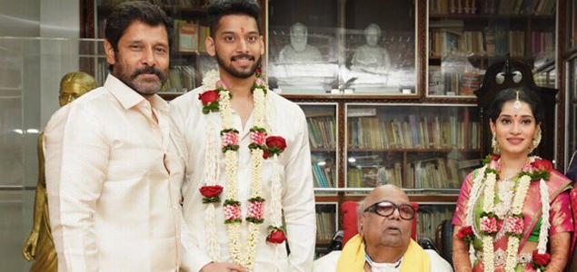 Vikrams daughter gets married