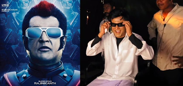 I was mesmerized when I saw the 1st shot, Rajinikanth