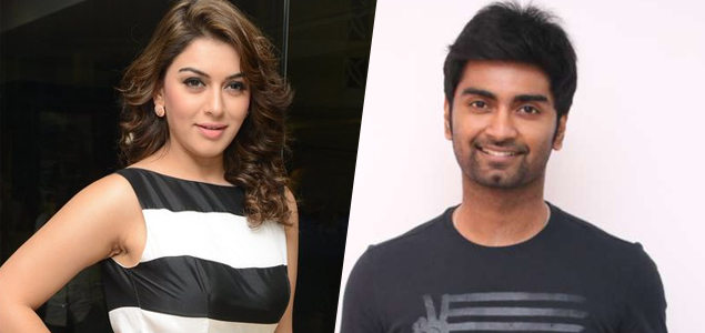 Atharvaa to pair up with Hansika for a Sam Anton film