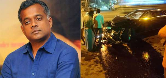 Gautham Menon injured in a car accident