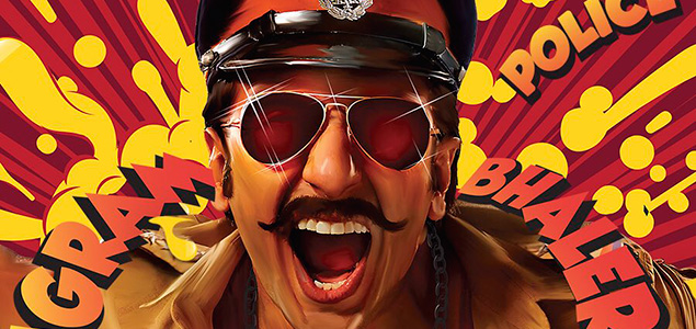 Ranveer Singh as cop in Simmba