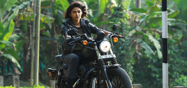 Amala Paul in a tomboy look in Achayans