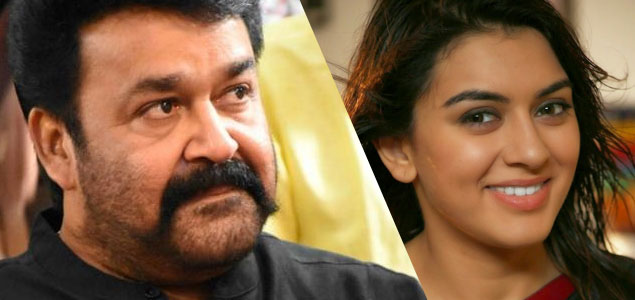 South Indian actress Hansika shares screen space with Mohanlal