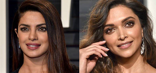 Deepika, Priyanka dazzle in sequins at Oscars after party