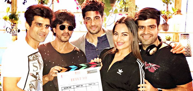 Ittefaq shoot begins with SRK on set 