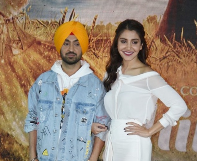 Diljit Dosanjh happy to romance Anushka Sharma