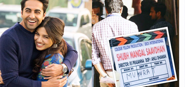 Ayushmann, Bhumi begin Shubh Mangal Saavdhan shoot in Delhi 