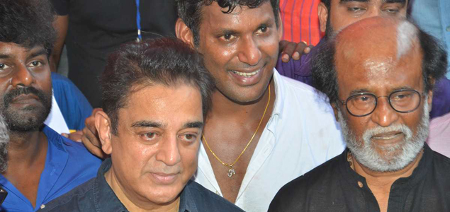 Foundation stone for Nadigar Sangam building laid