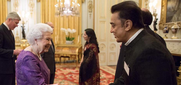 Kamal Haasan meets the Queen