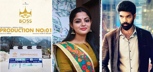 The shooting of Sibiraj – Nikhila Vimals next, begins in Kashmir