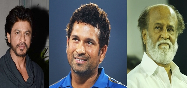 Superstars Rajinikanth & SRK wish Sachin Tendulkar for his biopic