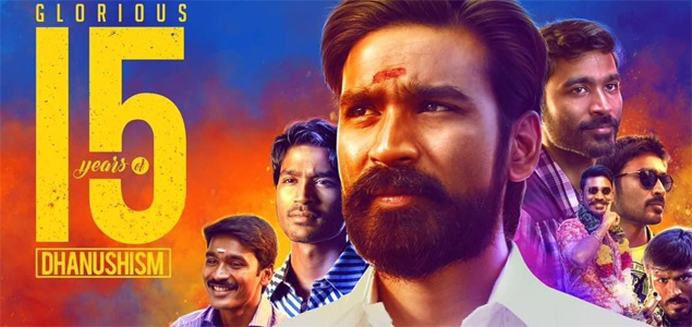 15 years of Dhanush