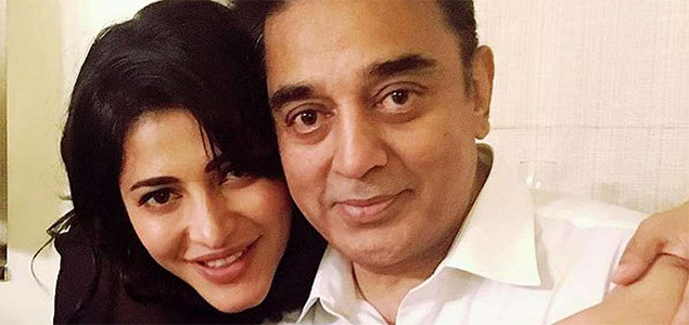 Shrutis special screening for her dad Kamal Haasan