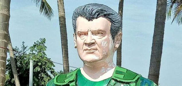 Statue for Ajith