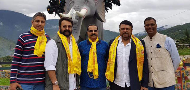 Mohanlal enjoys holiday in Bhutan