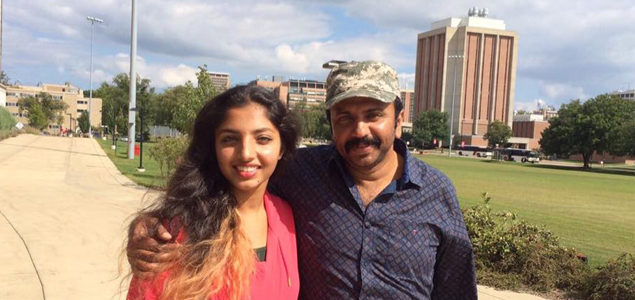 Prakash Bare on a US visit