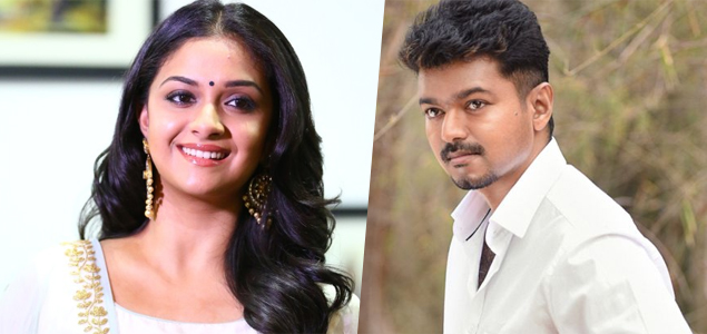 Keerthy Suresh once again the heroine for Vijay