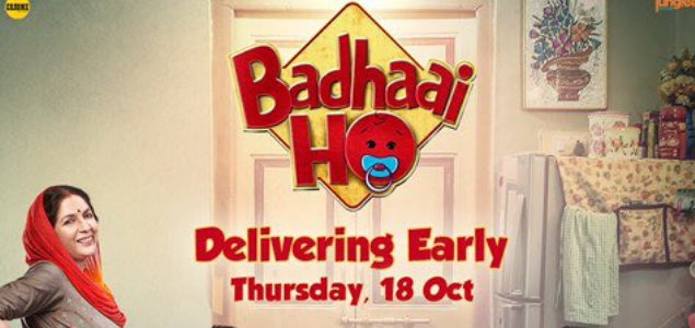 Badhaai Ho in theatres on Oct. 18