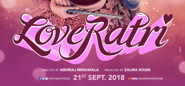 Salman unveils Loveratri poster