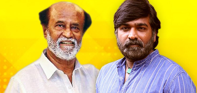 Vijay Sethupathi with Superstar Rajinikanth