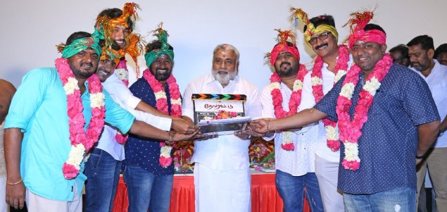 Gautham Karthik starrer Devarattam puja held