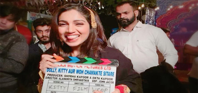 Bhumi finishes Dolly Kitty Aur Woh Chamakte Sitare shoot