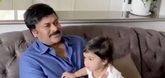 Chiranjeevi with his cute granddaughter