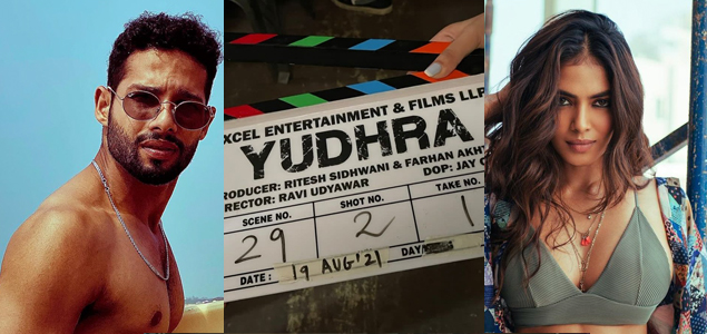 Siddhant Chaturvedi starts shoot for Yudhra