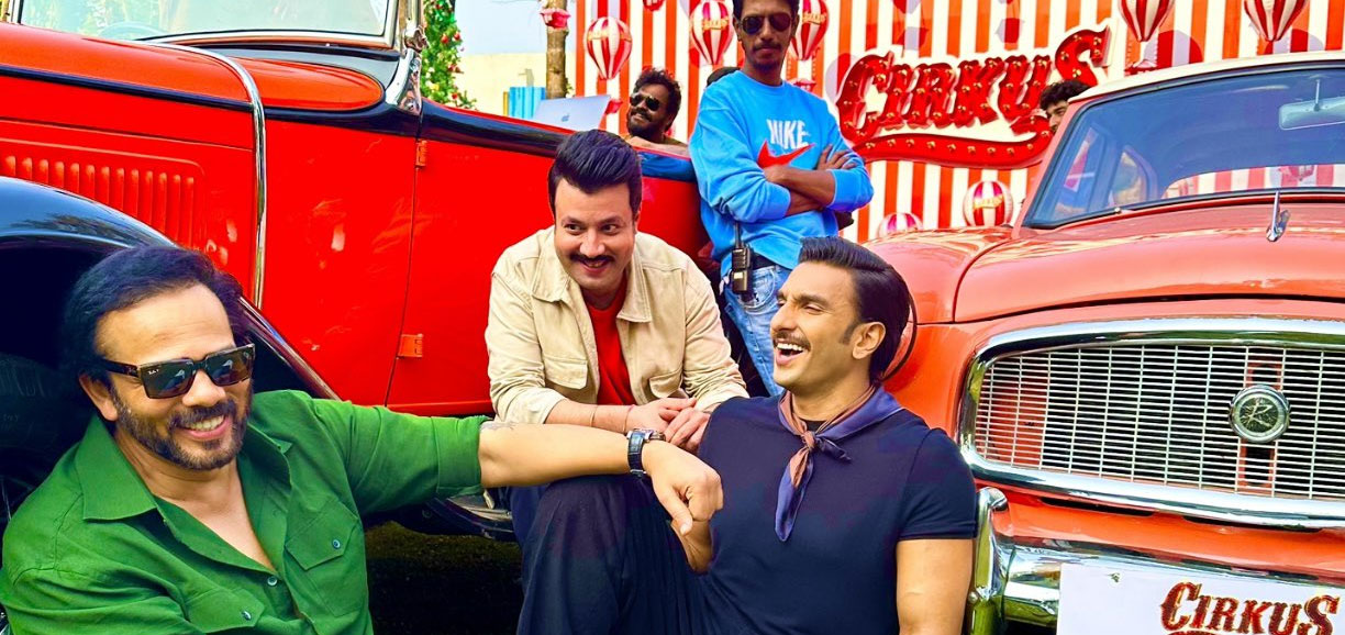 Ranveer finishes shoot for Cirkus