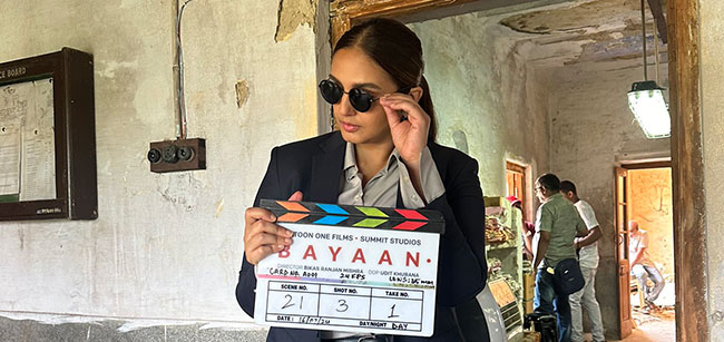 Huma Qureshi starts shoot for ‘Bayaan  