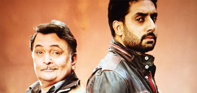 Abhishek Bachchan loves his All is Well co star Rishi Kapoor like a father