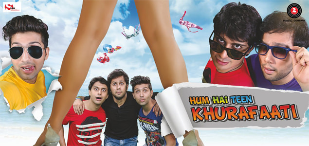 Hum Hai Teen Khurfaati Hindi Movie