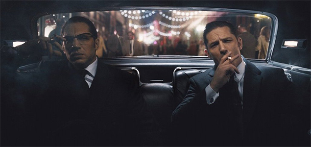 Tom Hardy talks about the on set challenges of playing twin brothers in Legend