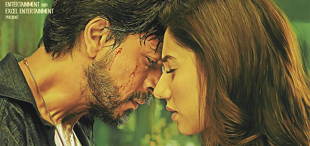 SRK gets romantic with Mahira in new Raees poster