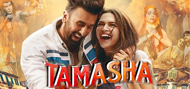 Deepika, Ranbeer look adorable in Tamasha poster