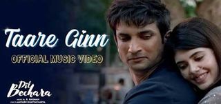 Taare Ginn Song Dil Bechara