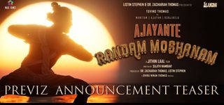 Announcement Teaser Ajayante Randam Moshanam