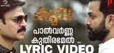 Paalvarnna kuthiramel Lyric Video - Kaduva