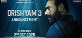 Anouncement Teaser - Drishyam 3